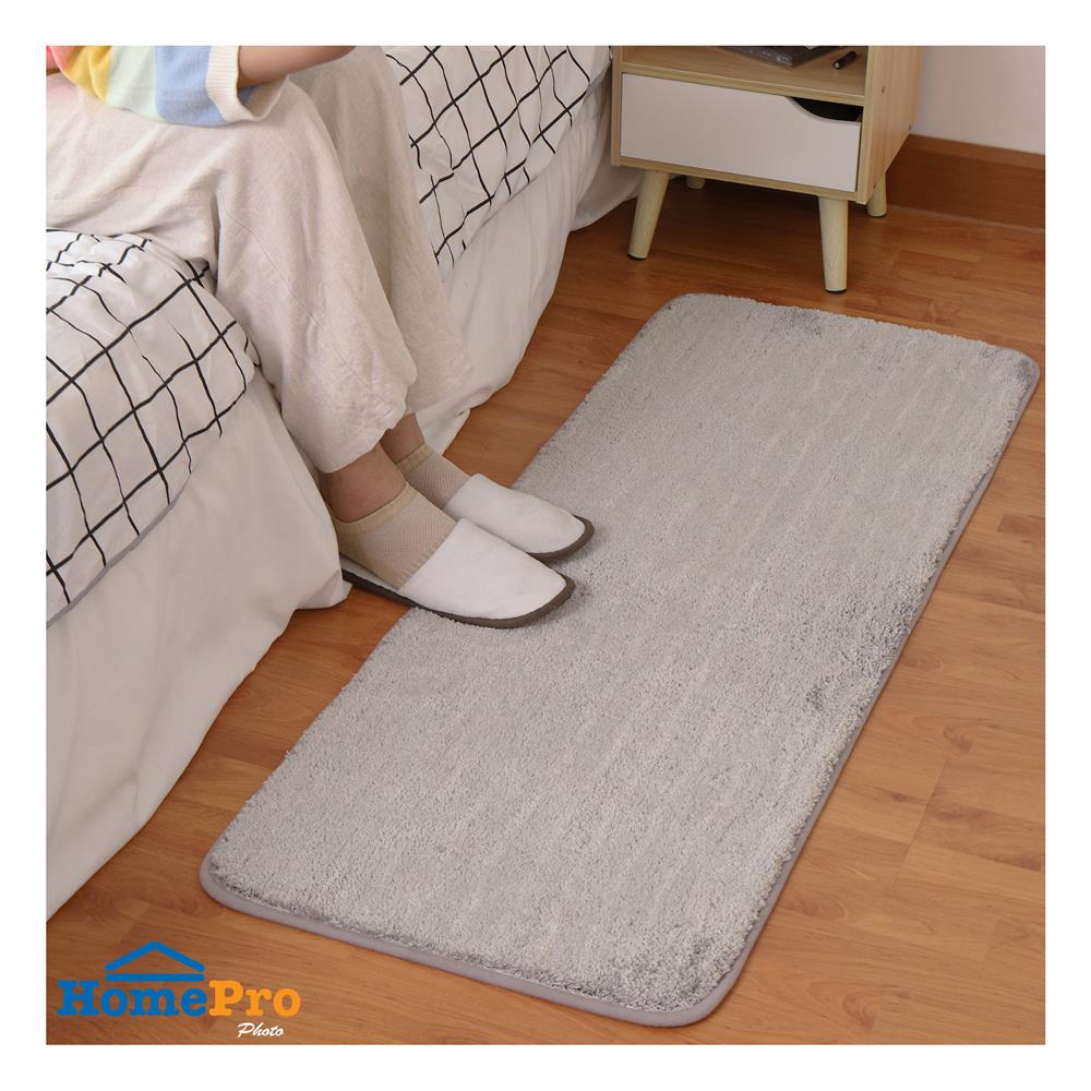 พรม HOME LIVING STYLE GLAM 45X120 ซม. สีเทา