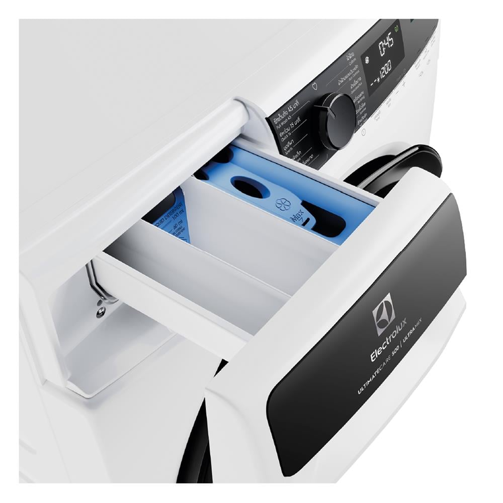 เครื่องซักผ้าฝาหน้าพร้อมขาตั้ง ELECTROLUX EWF9023P5WC 9 กก. 1200RPM อินเวอร์เตอร์ สีขาว