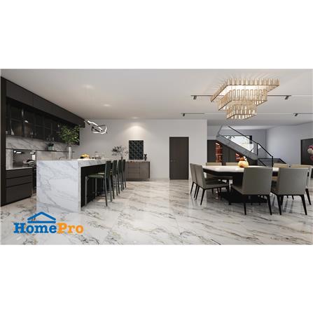 กระเบื้องพื้น 100X100 ซม. TARA ซิลเวอร์ รูไทล์ เทา 2 ตร.ม._6