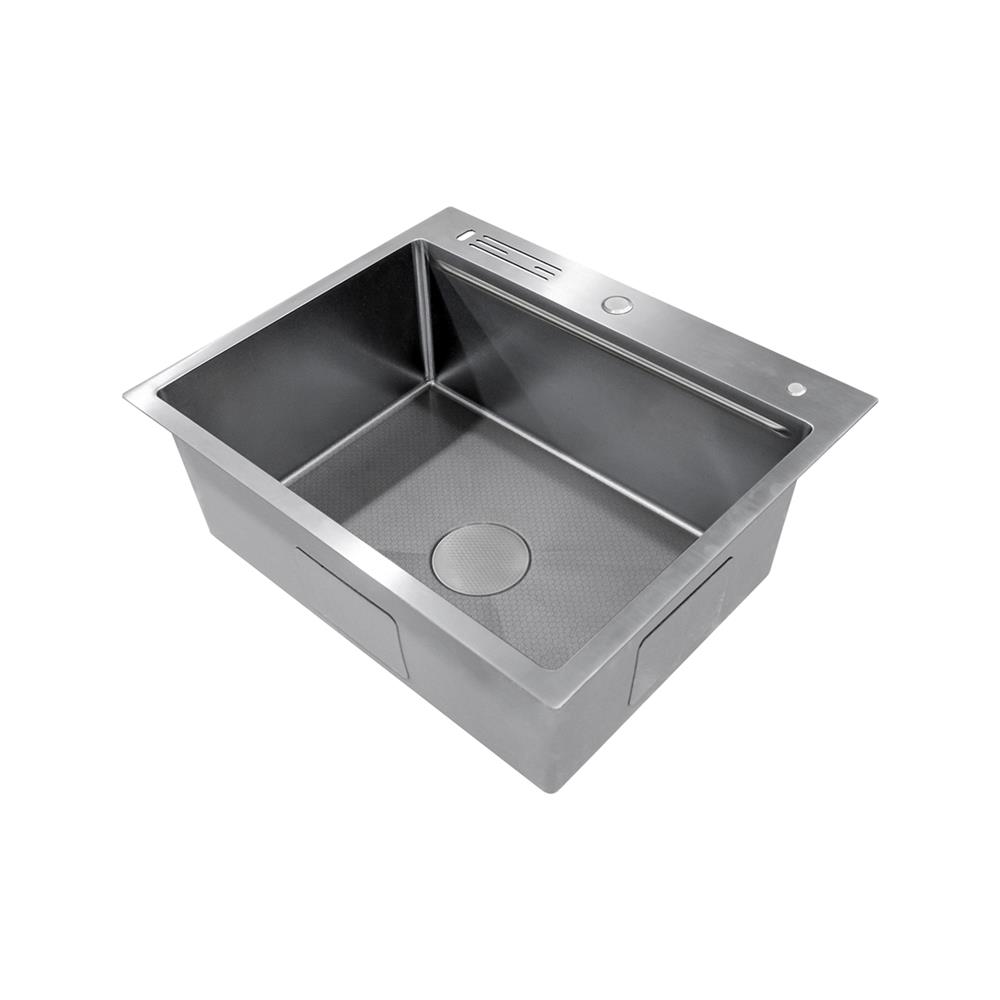 ซิงค์ฝัง 1 หลุม AXIA EXPERTISE 6050 SS เงิน