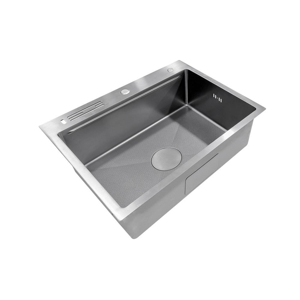 ซิงค์ฝัง 1 หลุม AXIA EXPERTISE 6050 SS เงิน