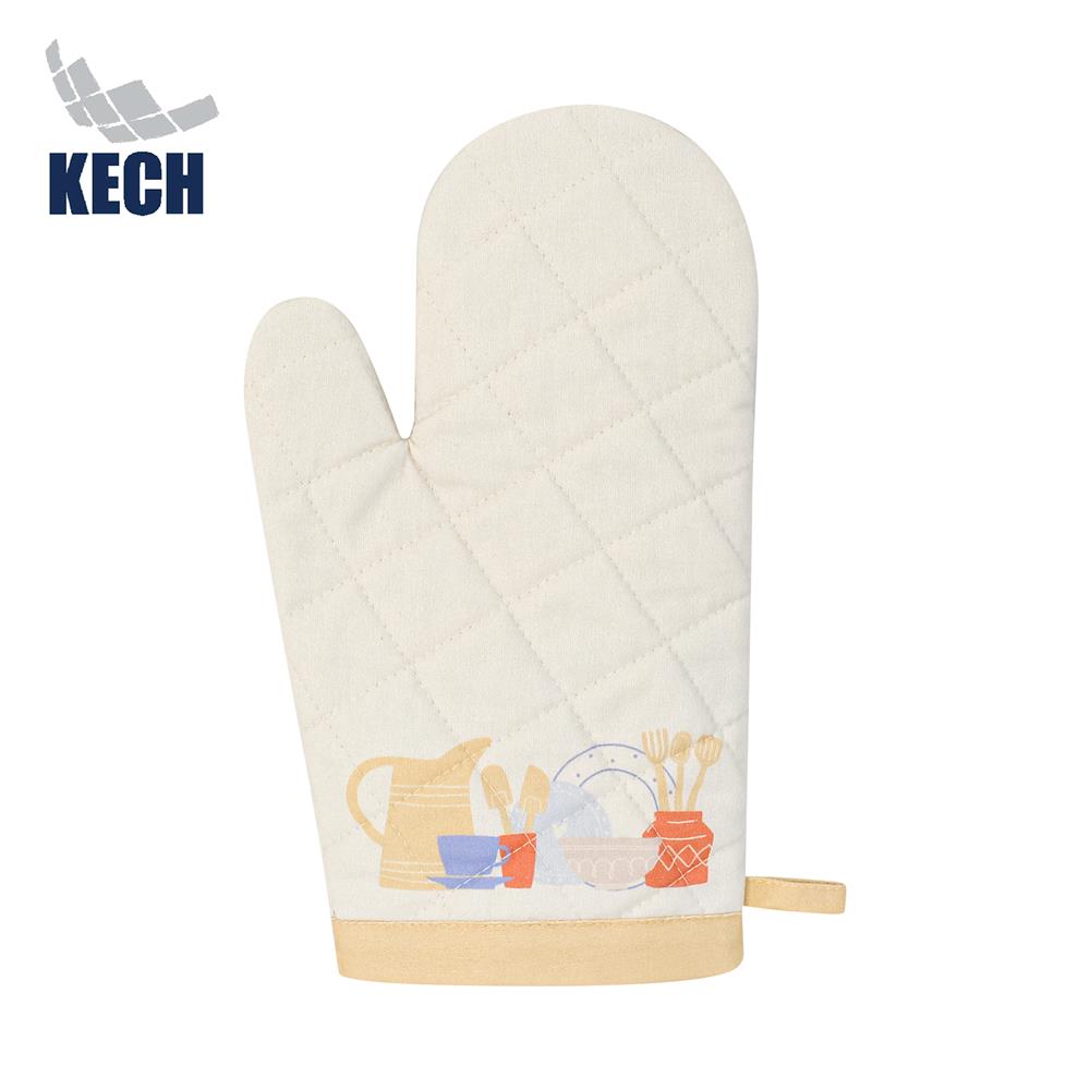 ถุงมือจับภาชนะร้อน KECH COOKING สีครีม