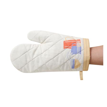 ถุงมือจับภาชนะร้อน KECH COOKING สีครีม_2