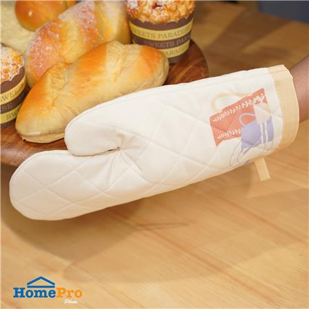 ถุงมือจับภาชนะร้อน KECH COOKING สีครีม_4