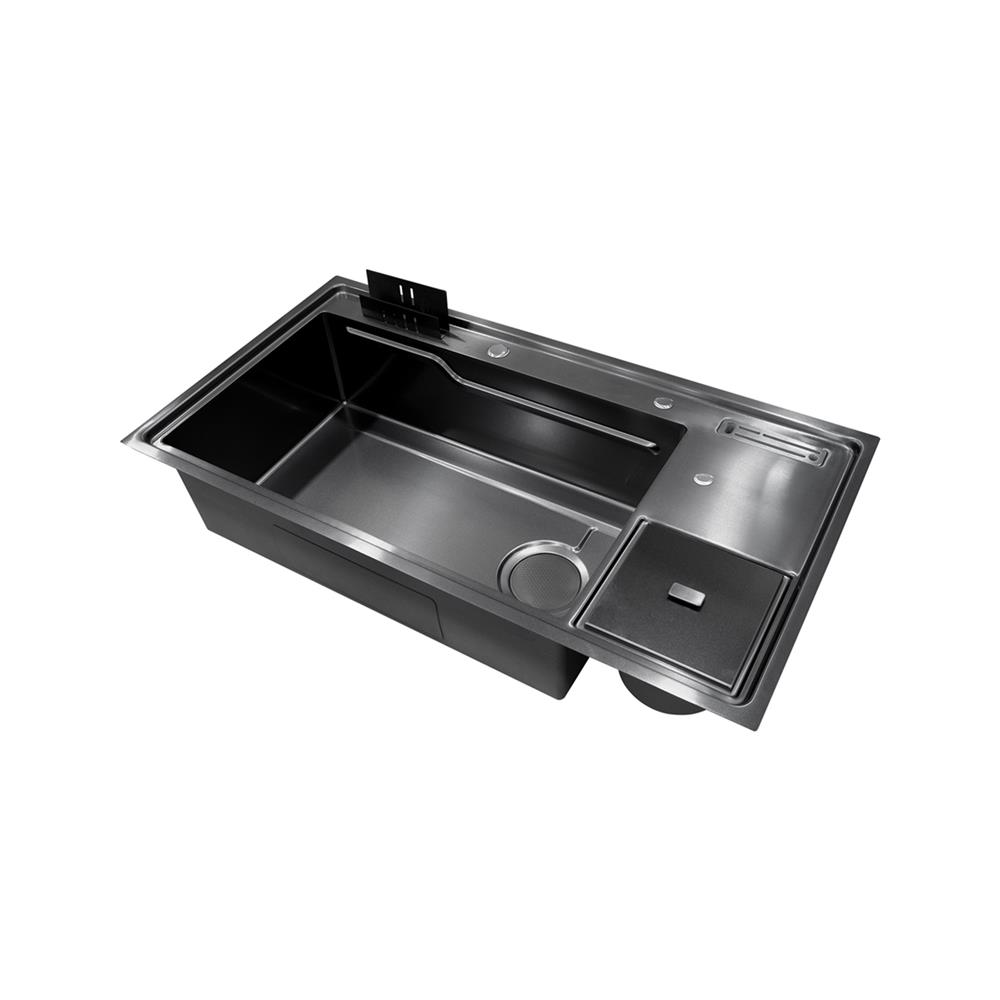 ซิงค์ฝัง 1 หลุม AXIA EXPERTISE 10050 DB สีดำ