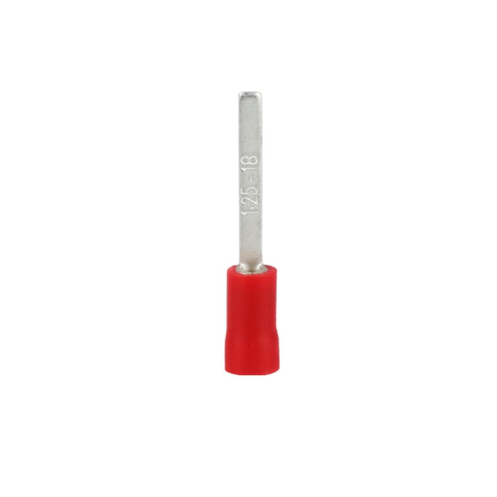 หางปลาก้านไม้ขีดแบนหุ้ม KENION 1.25-18/2.3 สีแดง (แพ็ก 10 ชิ้น)
