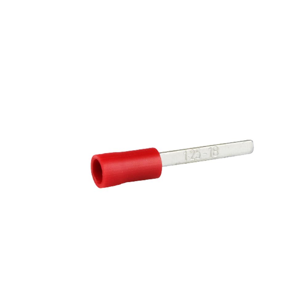 หางปลาก้านไม้ขีดแบนหุ้ม KENION 1.25-18/2.3 สีแดง (แพ็ก 10 ชิ้น)