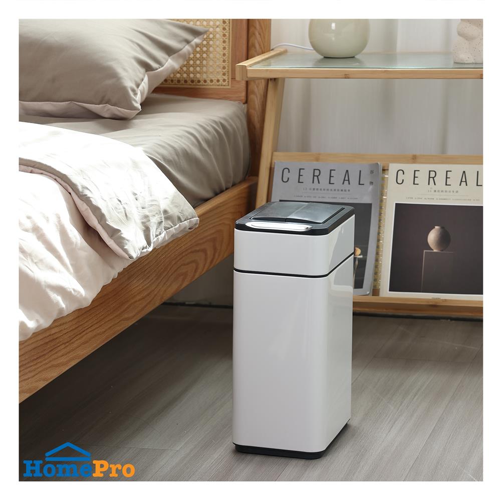 ถังขยะอัจฉริยะ ACCO BUTTERFLY 9 ลิตร สีขาว
