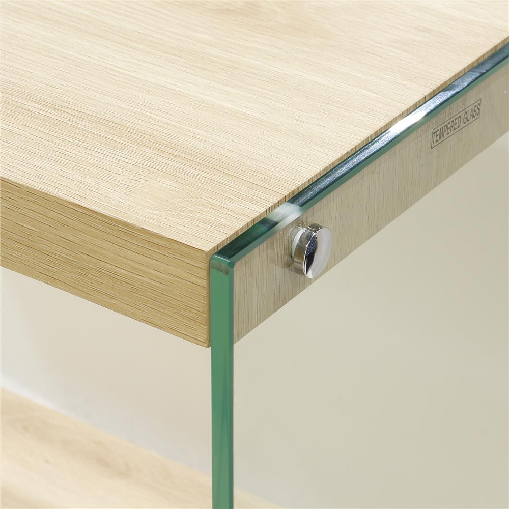 ชั้นวางของกระจก 6 ช่อง FURDINI GLOSS 122 ซม. สี NATURAL