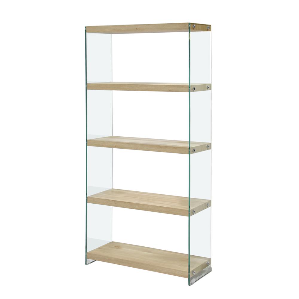 ชั้นวางของกระจก 5 ชั้น FURDINI GLOSS 75 ซม. สี NATURAL_1