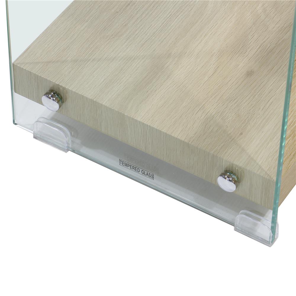 ชั้นวางของกระจก 5 ชั้น FURDINI GLOSS 75 ซม. สี NATURAL