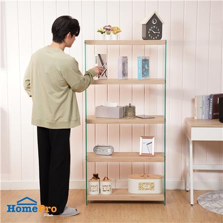 ชั้นวางของกระจก 5 ชั้น FURDINI GLOSS 75 ซม. สี NATURAL_6