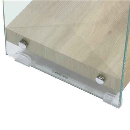 ชั้นวางของกระจก 5 ชั้น FURDINI GLOSS 75 ซม. สี NATURAL_4