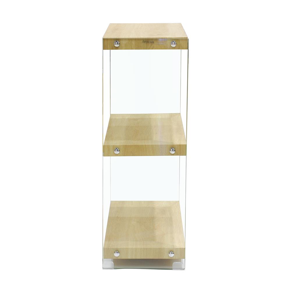 ชั้นวางของกระจก 3 ชั้น FURDINI GLOSS 75 ซม. สี NATURAL