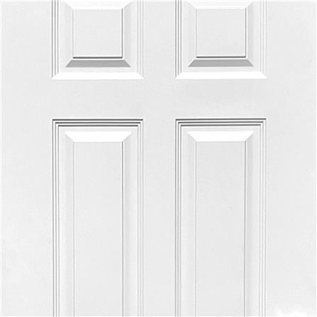 ประตูภายใน UPVC MT CL-002 80X200 ซม. สีขาวลายไม้ ไม่เจาะลูกบิด_1