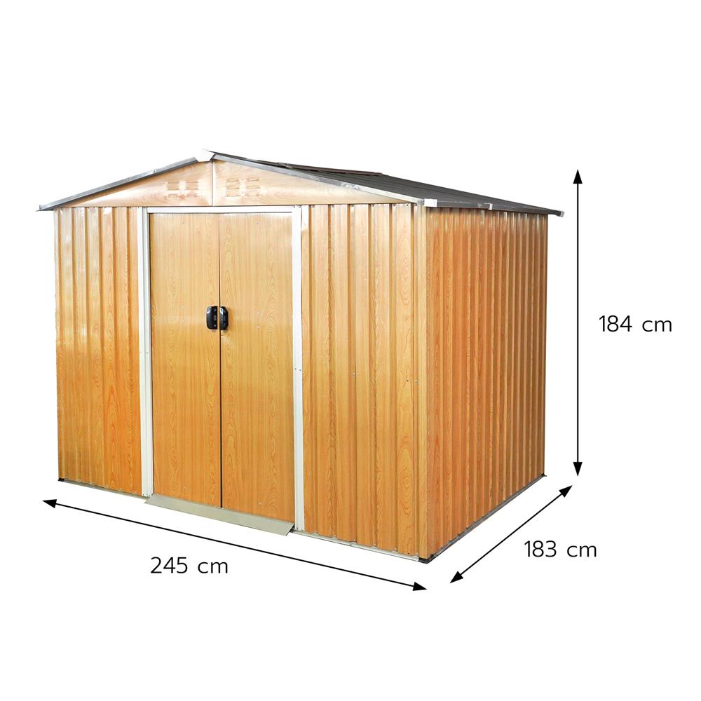 บ้านเก็บของกลางแจ้ง SPRING HUNTER 245X183 ซม.