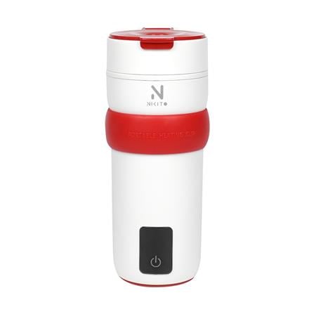 กาต้มน้ำไฟฟ้าพกพา NIKITO FG-EC003D-NCK สีขาว/แดง