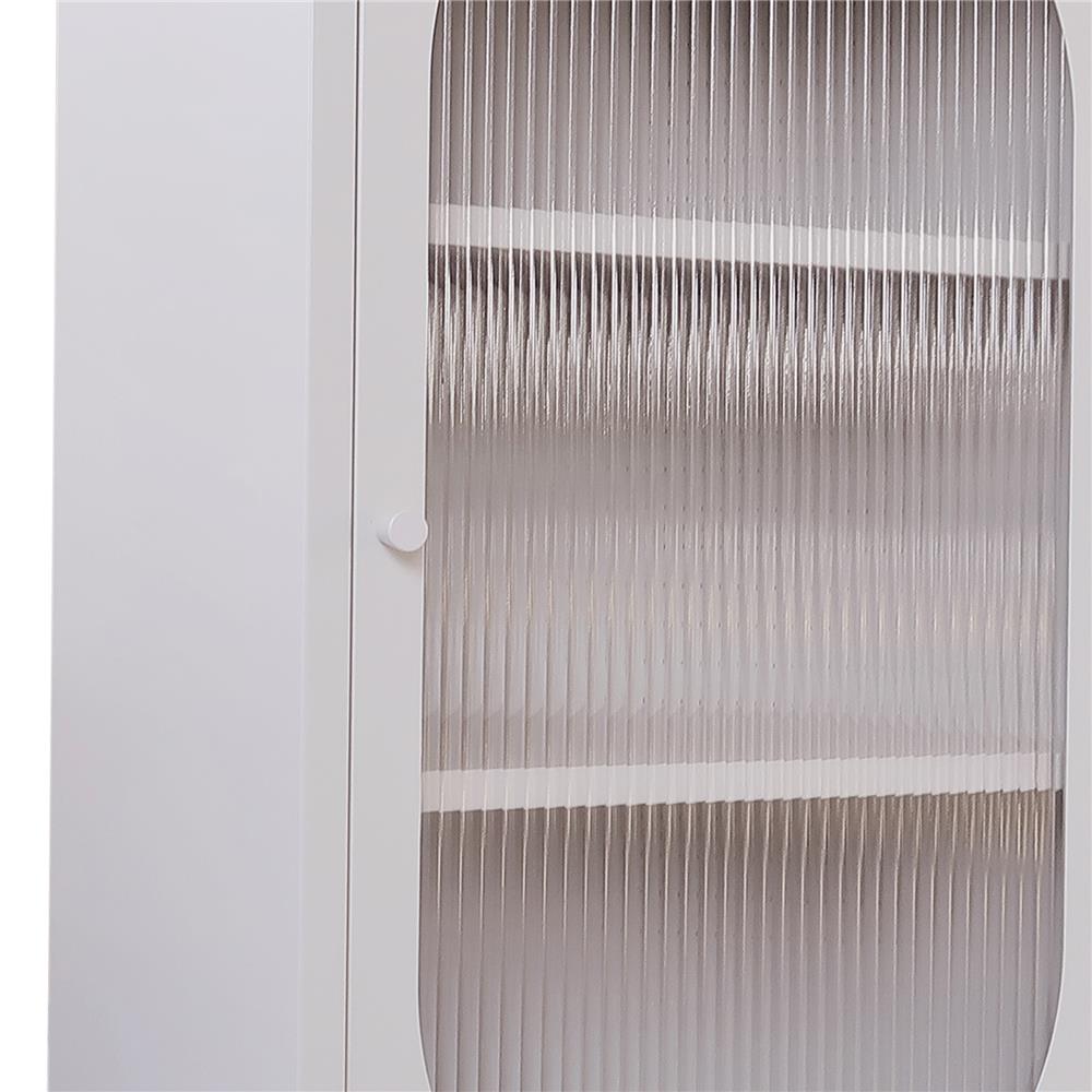 ตู้เตี้ย 1 บานเปิด FURDINI CURLA 50 ซม. สีครีม