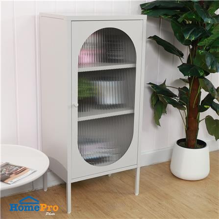 ตู้เตี้ย 1 บานเปิด FURDINI CURLA 50 ซม. สีครีม_3