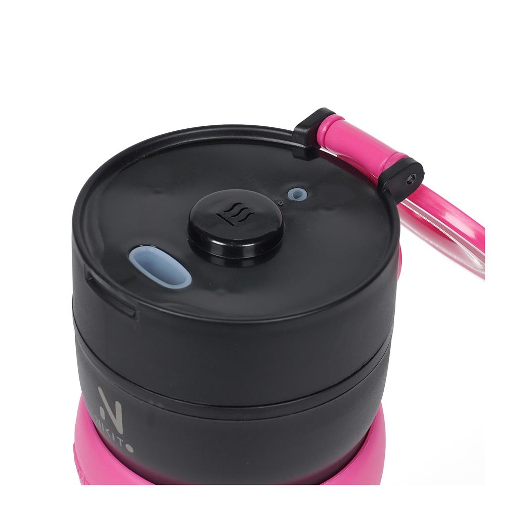 กาต้มน้ำไฟฟ้าพกพา NIKITO FG-EC003D-NCK สีดำ/ชมพู