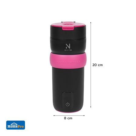 กาต้มน้ำไฟฟ้าพกพา NIKITO FG-EC003D-NCK สีดำ/ชมพู_9