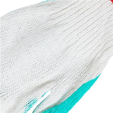 ถุงมือเคลือบยางพารา DEXZON สีเขียว (แพ็ก 1 โหล)_2