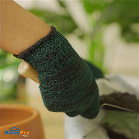 ถุงมือไนลอนทำสวน DEXZON FREE SIZE หลากสี (แพ็ก 1 โหล)_8