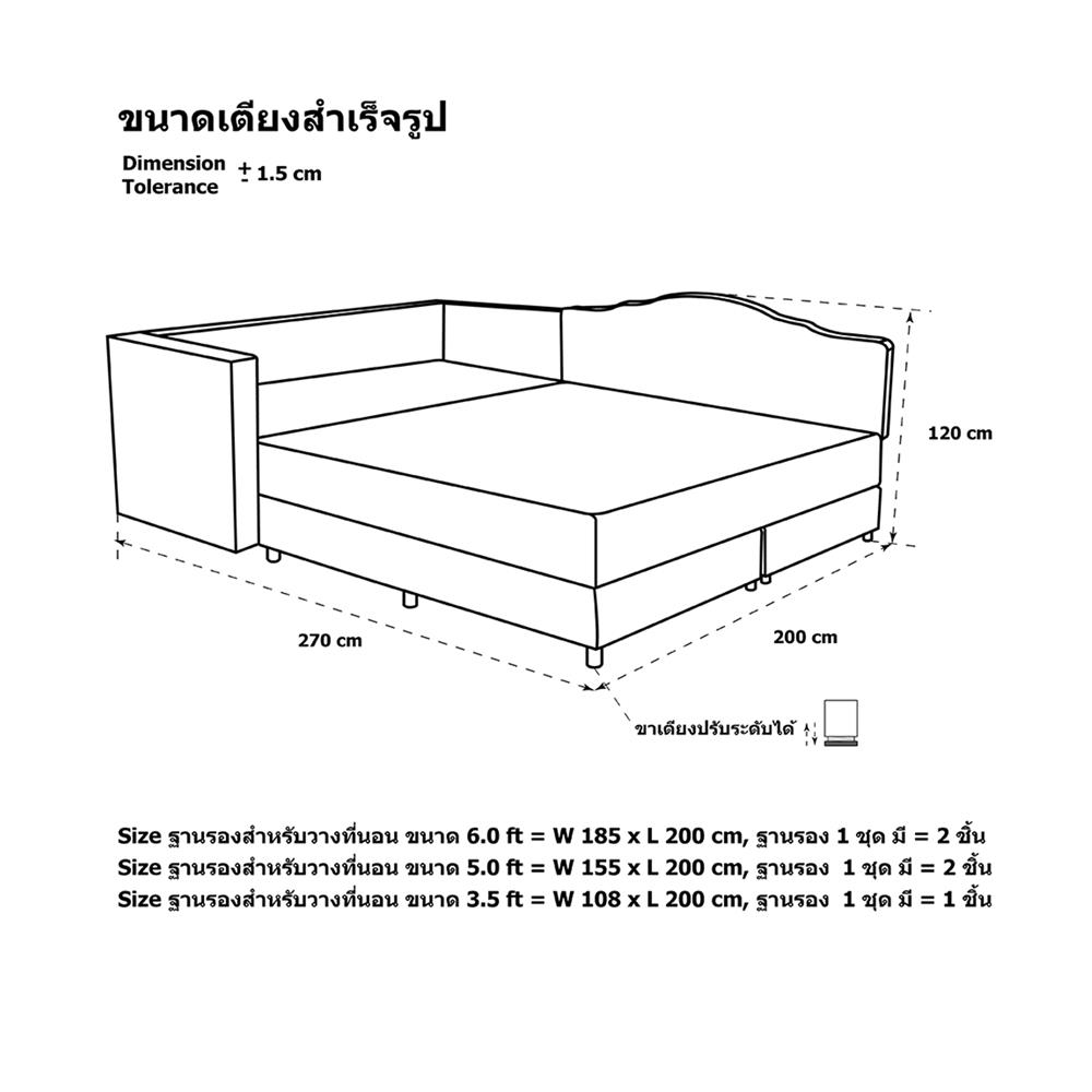 ชุดที่นอน 5 ฟุต และ 3.5 ฟุต SERA FAMILY