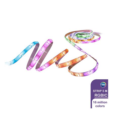 ไฟเส้น LED WIZ RGBIC MULTI-COLOR GRADIENT TYPE-C 18 วัตต์ 5 เมตร RGB_2