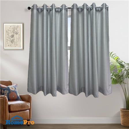ผ้าม่านโปร่ง EYELE HOME LIVING STYLE SECRETA 140X160 ซม. สีขาว/ดำ_3