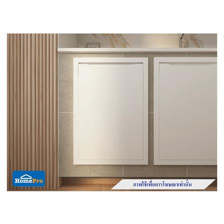 บานซิงค์เดี่ยว MJ ECO 46x66 ซม. สี OFF WHITE_3