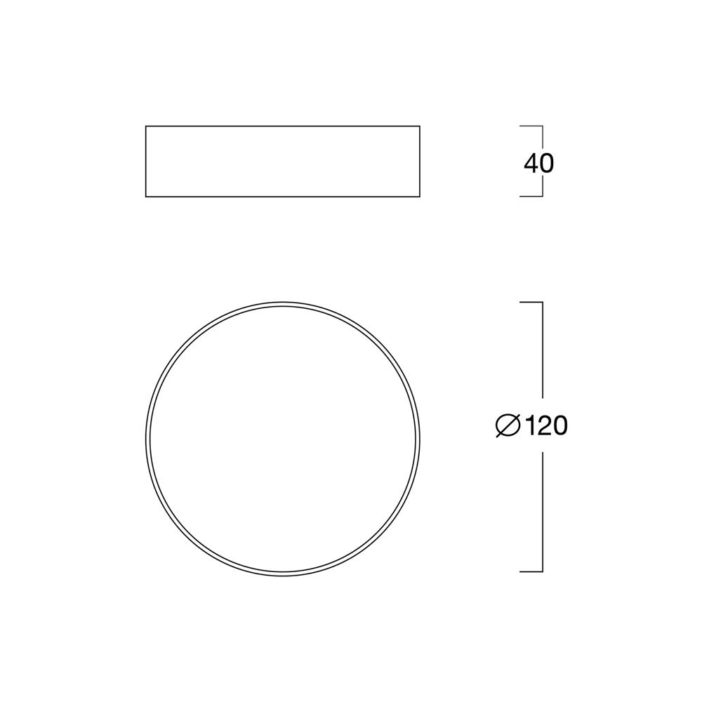 ดาวน์ไลท์ LED LUMAX 03-A0762 12 วัตต์ DAYLIGHT/COOL WHITE/WARM WHITE 4.7 นิ้ว สีขาว กลม
