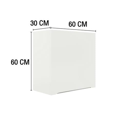 ตู้แขวนเดี่ยว MJ ECO 60x60 ซม. สี OFF WHITE_3