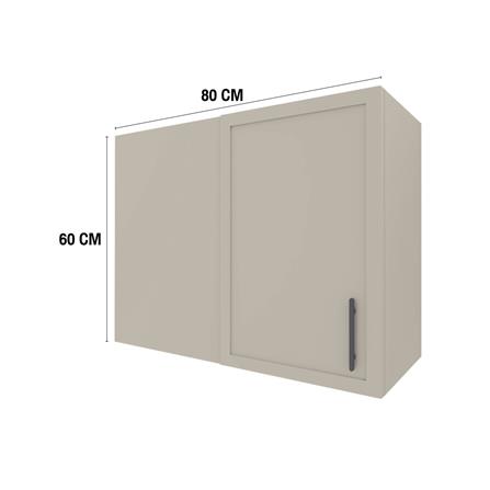 ตู้เข้ามุมซ้าย MJ SLIM SHAKER 80x60 ซม. สี BEIGE_3