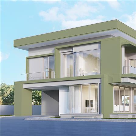 สีน้ำทาภายนอก ชนิดกึ่งเงา RTB SILITEX CARE BASE C สีขาว 3.5 ลิตร_2