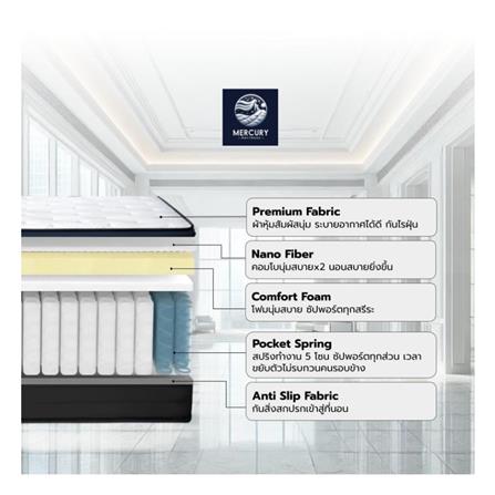 ที่นอน 6 ฟุต MERCURY MATTRESS KOROR_3