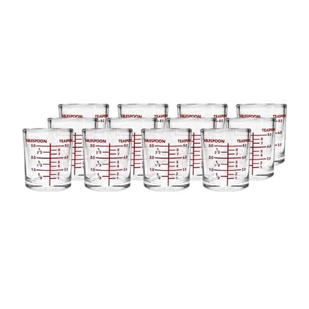 แก้วตวง 45 มล. LUCKY GLASS SCALE (แพ็ก 12 ใบ)_0