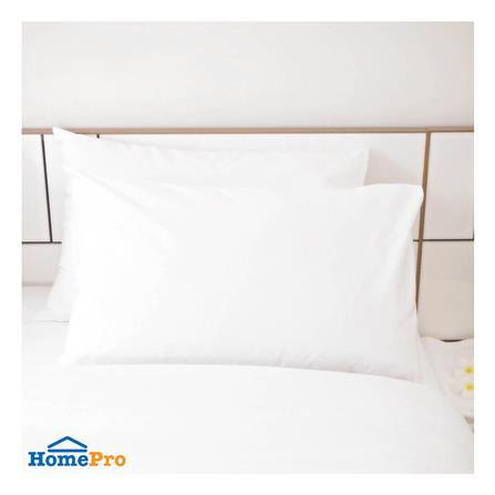 ปลอกหมอนหนุน DREAMERY CVC180T 20X30 นิ้ว สีขาว (แพ็ก 2 ชิ้น)_2