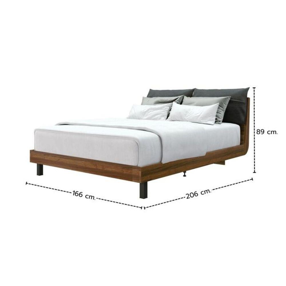 เตียง 5 ฟุต KONCEPT TANNER 19231136 สีไม้เข้ม