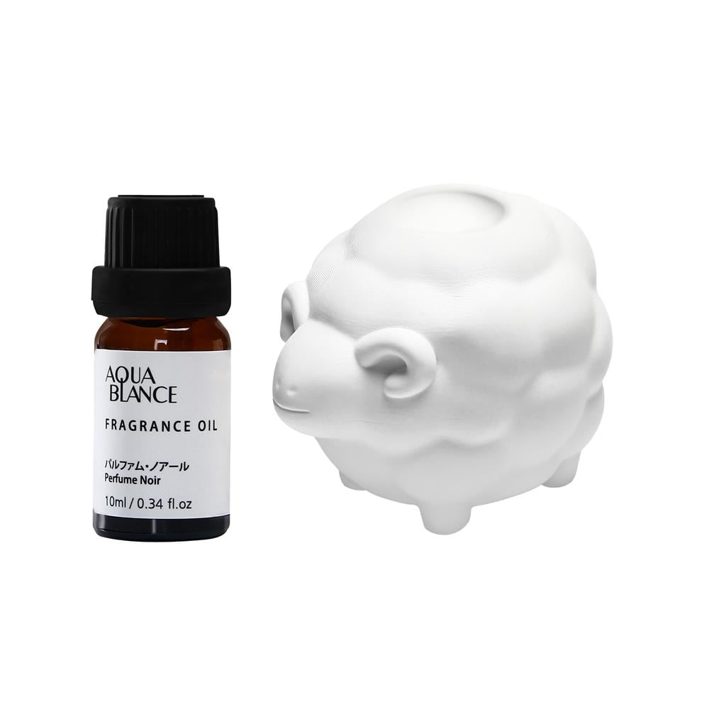 ชุดหินอโรม่าพร้อมน้ำมันหอมระเหย PORRIN SHEEP 10 มล. PURFUME NIOR