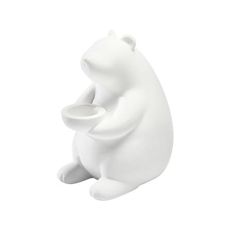 ชุดหินอโรม่าพร้อมน้ำมันหอมระเหย PORRIN BEAR 10 มล. WHITE MUSK_1