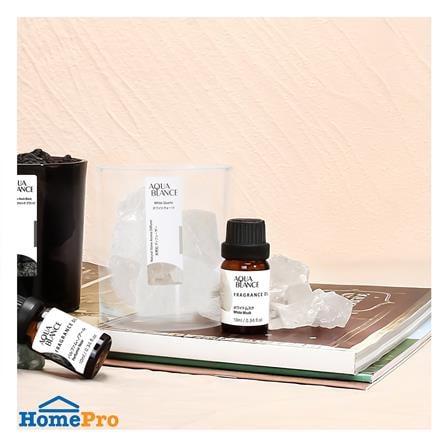 ชุดหินอโรม่าพร้อมน้ำมันหอมระเหย PORRIN 10 มล. WHITE MUSK_4