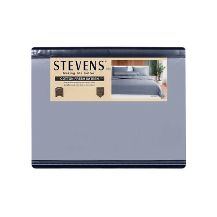 ชุดผ้าปูที่นอน 3.5 ฟุต 4 ชิ้น STEVENS COTTON FRESH SATEEN KY07BG_4
