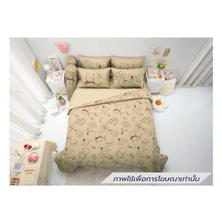 ชุดผ้าปูที่นอน 3.5 ฟุต 3 ชิ้น TULIP POOH 60113-DLD032_0