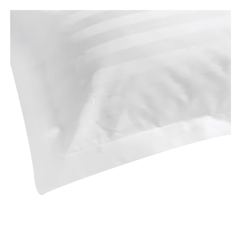 ปลอกหมอนหนุน DREAMERY CT300T STRIP FLANG 20X30 นิ้ว สีขาว (แพ็ก 2 ชิ้น)