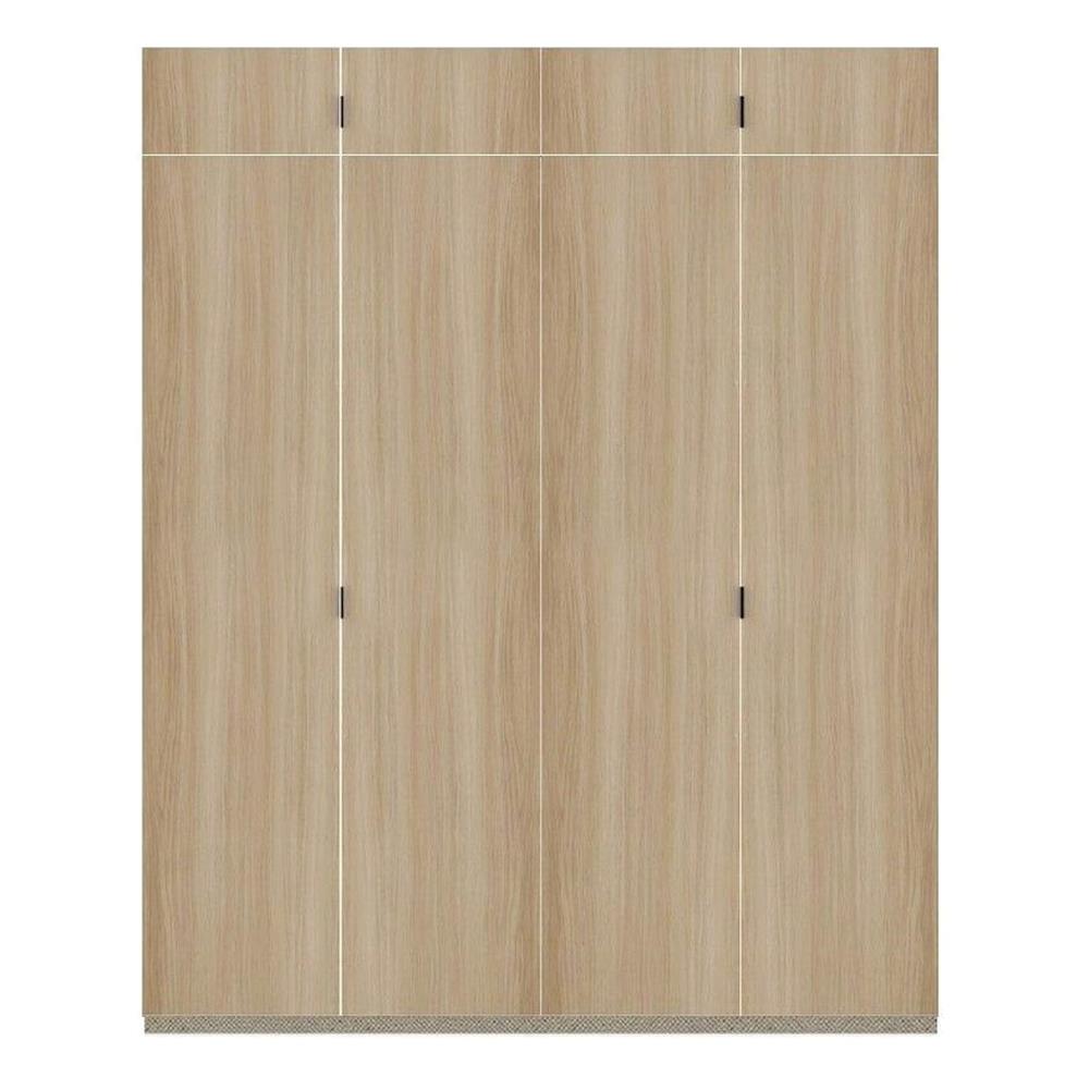 ตู้เสื้อผ้า 4 บานเปิด SB BUILT IN WARDROBE PLUS 59061784 200 ซม. สี RIO BROWN