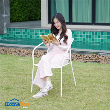 เก้าอี้เหล็ก SPRING TARLA สีขาว_6