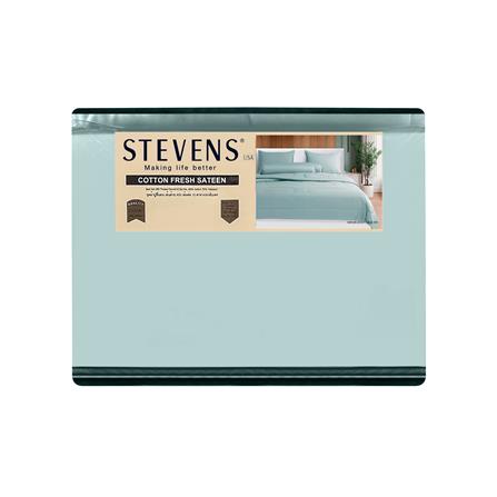 ชุดผ้าปูที่นอน 5 ฟุต 6 ชิ้น STEVENS COTTON FRESH SATEEN KY07SF_4