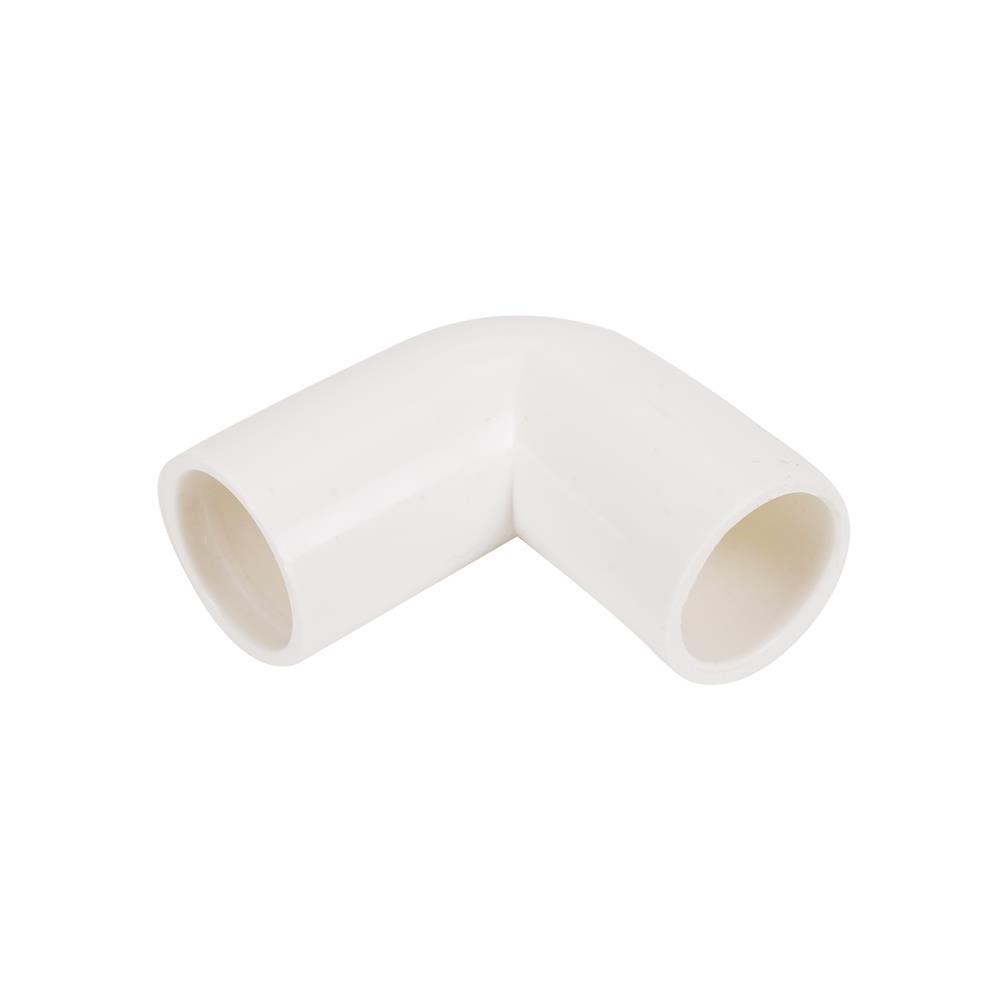 ข้องอ 90 องศา ร้อยสาย ELECKTA 16 มม. สีขาว แพ็ก 4 ชิ้น