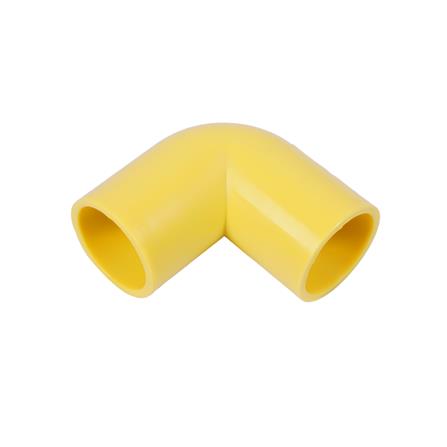 ข้องอ 90 องศา ร้อยสาย ELECKTA 3/8 นิ้ว สีเหลือง แพ็ก 10 ชิ้น_2